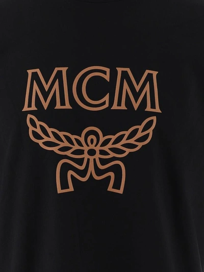 Shop Mcm T-shirts And Polos In Nero