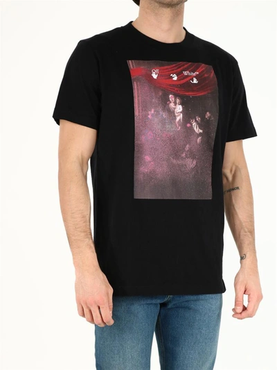 Shop Off-white Black Caravaggio T-shirt