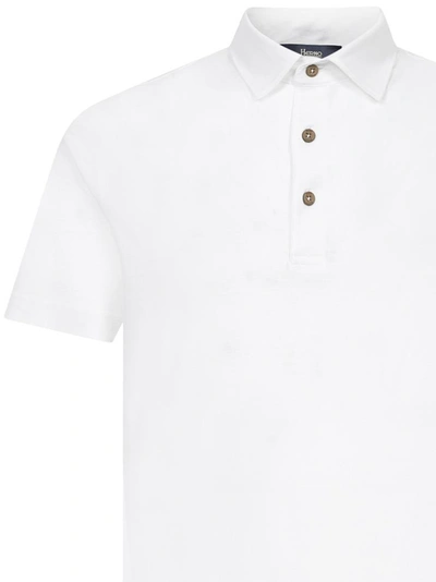 Shop Herno T-shirts And Polos White