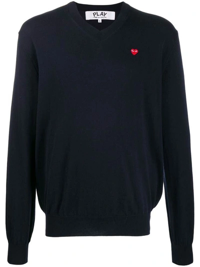 Shop Comme Des Garçons Comme Des Garcons Sweaters Blue