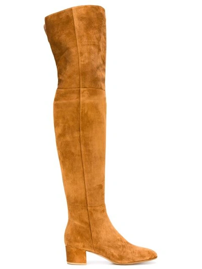 Gianvito Rossi 'rolling High' Thigh High Boots