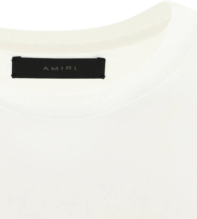 Shop Amiri " Core Logo" T-shirt In White