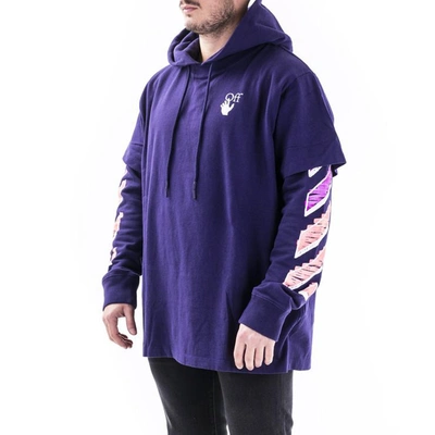 Shop Off-white Sweaters In Purple