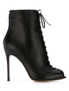 GIANVITO ROSSI Lace-Up Ankle Boots,G50952