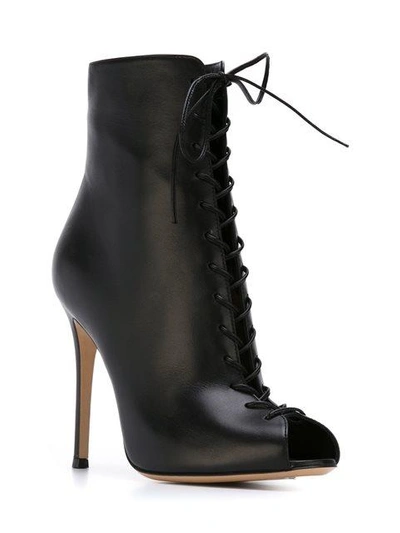 Shop Gianvito Rossi Lace-up Ankle Boots