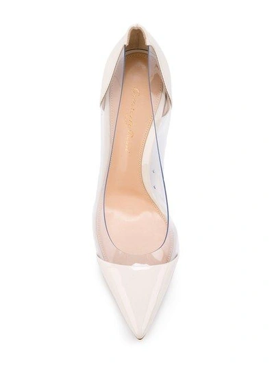 Shop Gianvito Rossi 'plexi' Pumps