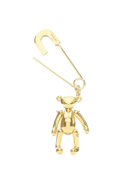 Shop Ambush Teddy Bear Charm Earring In Gold