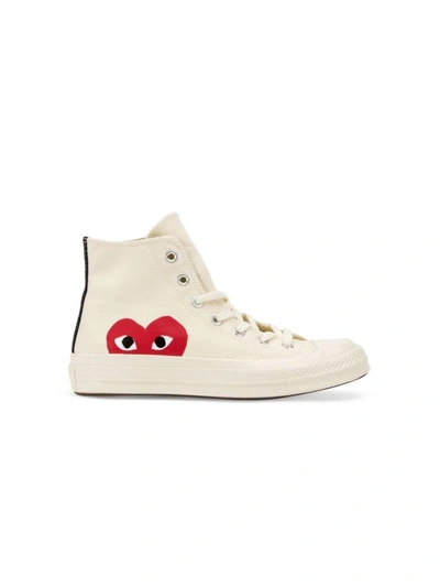 Shop Comme Des Garçons Comme Des Garcons Sneakers Cream