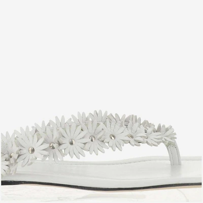 Shop By Far Sandals In Bianco