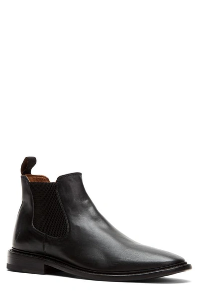 Shop Frye Paul Chelsea Boot In Black Leather