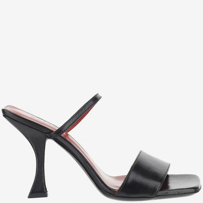 Shop By Far With Heel In Nero