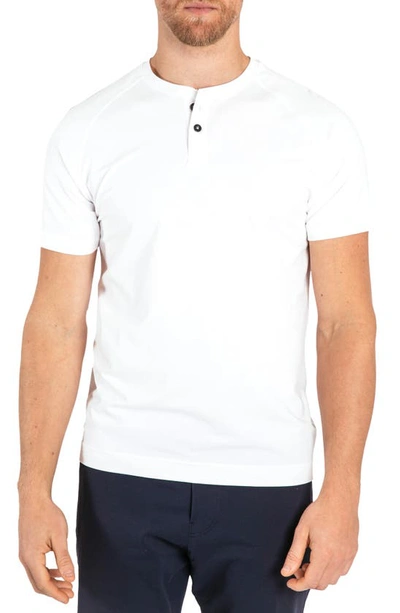 Shop Public Rec Go-to Short Sleeve Performance Henley In White