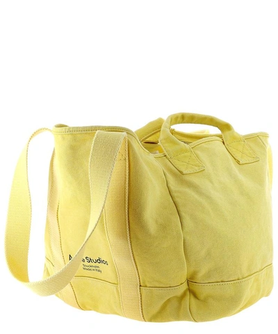 Shop Acne Studios "webbing" Shopping Bag In Yellow