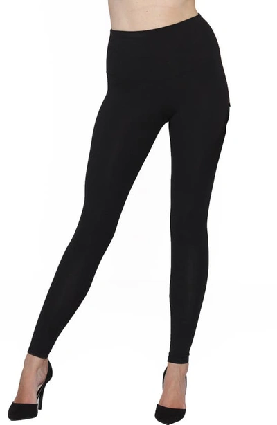 Shop Angel Maternity Tummy Tight Postpartum Leggings In Black