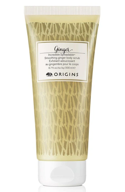 Origins - Incredible Spreadable Smoothing Ginger Body Scrub 200ml/6.7oz