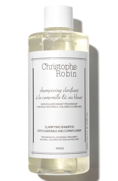 Shop Christophe Robin Clarifying Shampoo With Chamomile & Cornflower