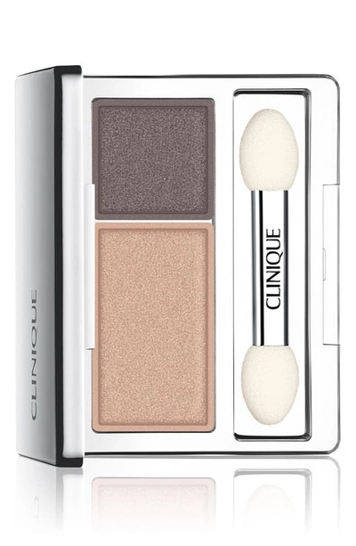 Shop Clinique All About Shadow Eyeshadow Duo In Neutral Territory