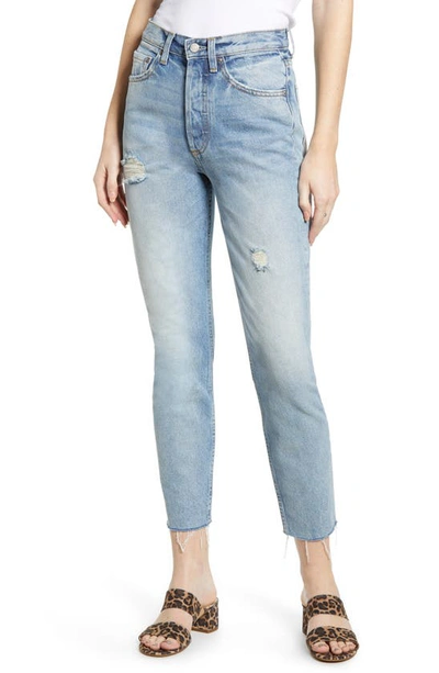 Shop Boyish Jeans The Billy High Waist Ankle Skinny Jeans In Taxi Driver