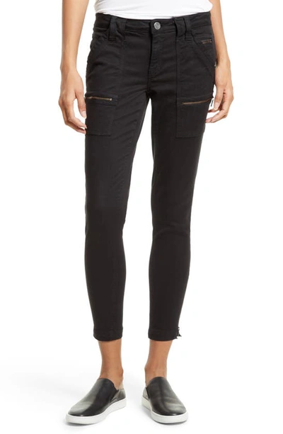 Shop Joie Park Skinny Pants In Caviar