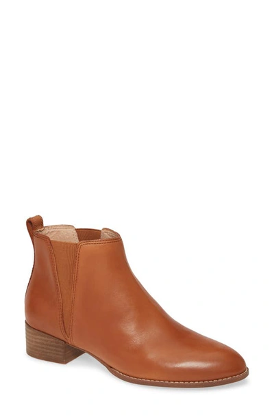 Shop Madewell The Carina Bootie In English Saddle