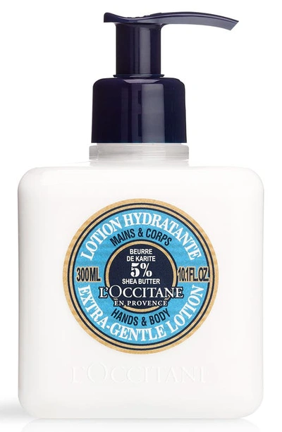Shop L'occitane Shea Butter Hands & Body Extra-gentle Lotion