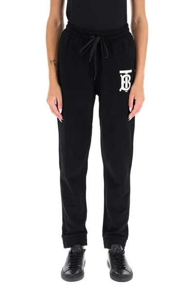 Shop Burberry Gresham Jogger Pants In Black