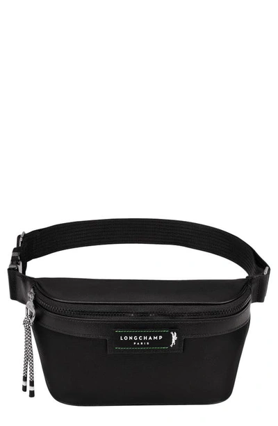 Shop Longchamp Belt Bag In Black