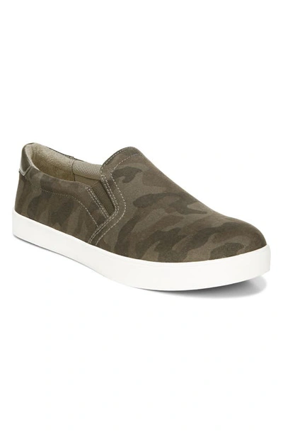 Shop Dr. Scholl's Madison Slip-on Sneaker In Olive Fabric