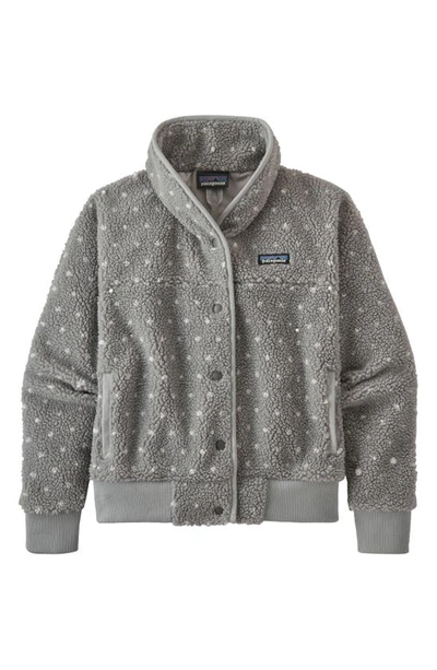 Shop Patagonia Retro-x(r) Fleece Jacket In Grey