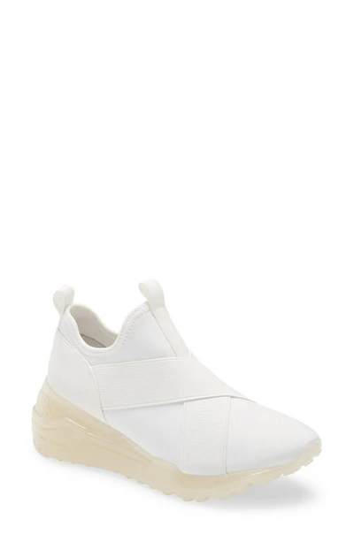 Shop Steve Madden Cryme Slip-on Sneaker In White