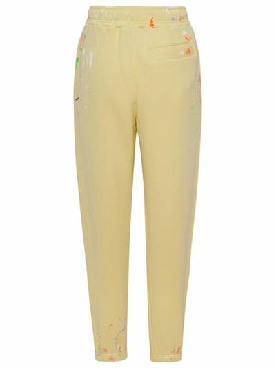 Shop Palm Angels Yellow Pxp Pants