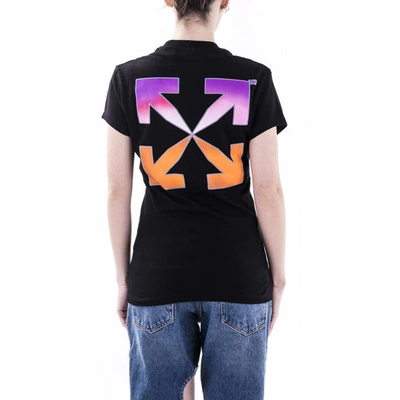 Shop Off-white T-shirts And Polos In Black - Multicolor