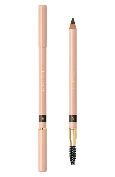 Shop Gucci Crayon Définition Sourcils Powder Eyebrow Pencil In Ebony