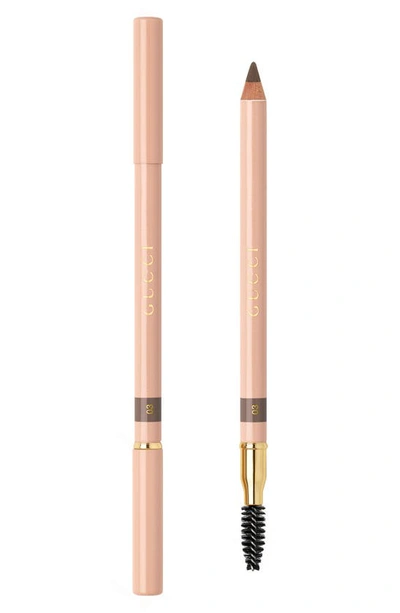Gucci Crayon Définition Sourcils Eyebrow Pencil 03 Châtain 0.04 oz/ 1.19 G In Light Brown