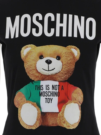 Shop Moschino T-shirts And Polos In Giallo