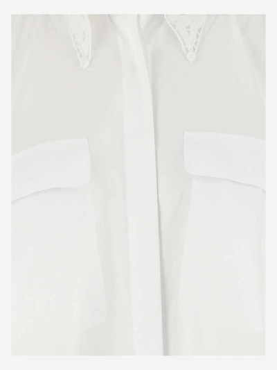 Shop Ermanno Scervino Dresses In Optic White