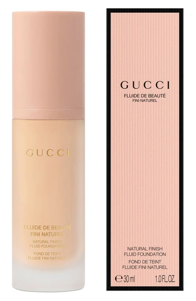 Shop Gucci Natural Finish Fluid Foundation In 130w
