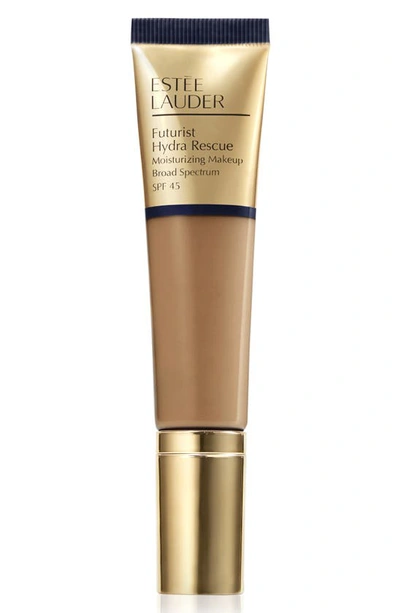 Shop Estée Lauder Futurist Hydra Rescue Moisturizing Makeup Foundation Spf 45 In 5w2 Rich Caramel