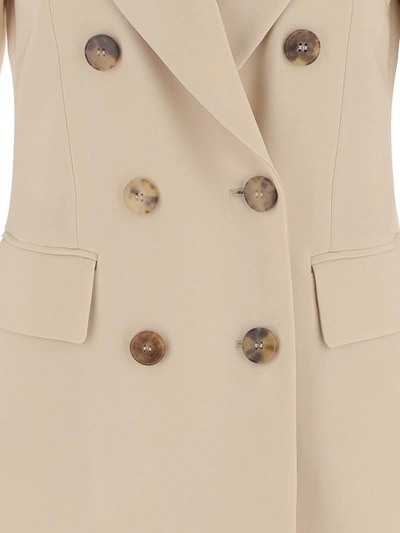 Shop Alberto Biani Jackets In Beige