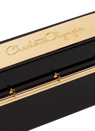 Shop Charlotte Olympia 'mini Bar' Perspex Clutch