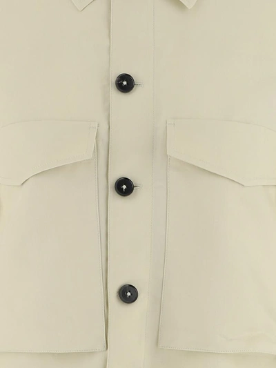 Shop Jil Sander Jackets In Bianco