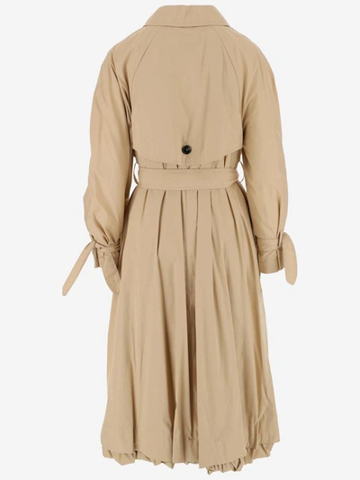 Shop Patou Coats In Sand