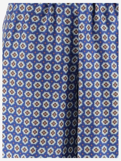 Shop Alberto Biani Trousers In Blu