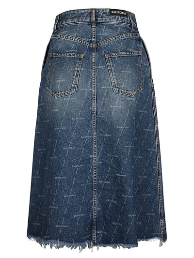 Shop Balenciaga Skirts Blue