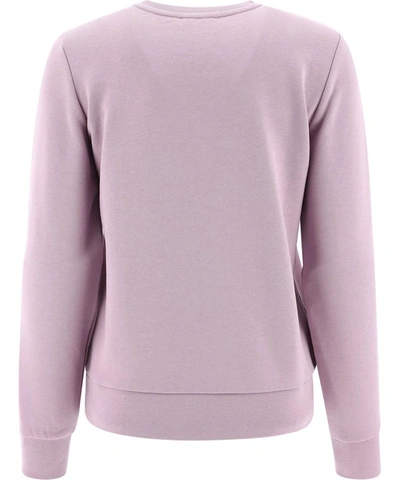 Shop A.p.c. "viva" Sweatshirt In Purple