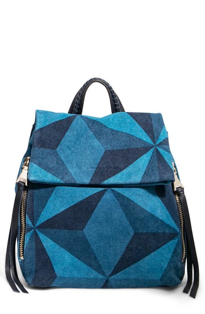 Shop Aimee Kestenberg Bali Backpack In Denim Patchwork