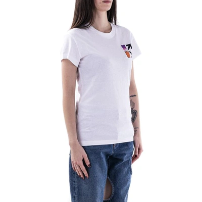 Shop Off-white T-shirts And Polos In White - Multicolor