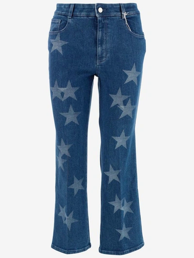 Shop Stella Mccartney Jeans In Medium Blue Denim