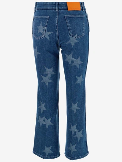 Shop Stella Mccartney Jeans In Medium Blue Denim