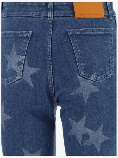 Shop Stella Mccartney Jeans In Medium Blue Denim